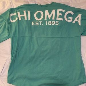 Chi Omega spirit jersey, size L